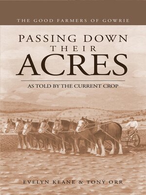 cover image of PASSING DOWN THEIR ACRES